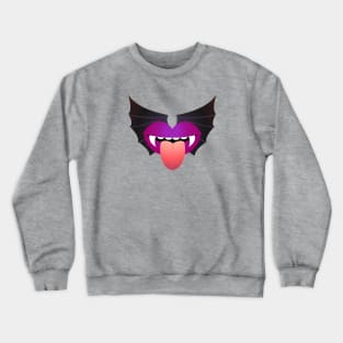 A Vampire's Kiss - Purple Crewneck Sweatshirt